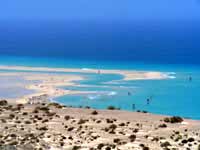 paradiesische Küste: Costa Calma auf Fuerteventura Küste paradiesisch - Costa Calma